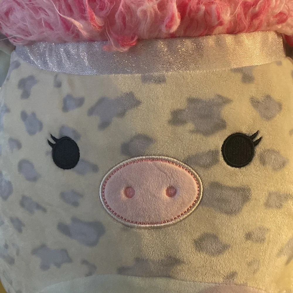 Squishmallows Squish-Doos Official Kellytoys Rosie the Pig Soft Stuffed Animal